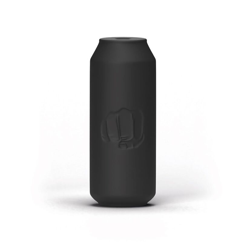 All Black - Realistischer Masturbator im Dosen-Design