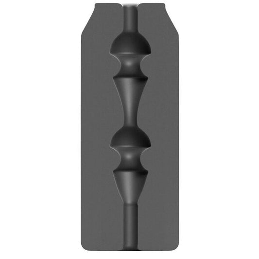 All Black - Realistischer Masturbator im Dosen-Design