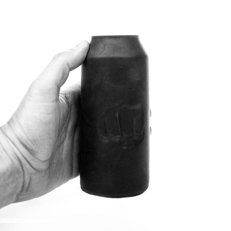 All Black - Realistischer Masturbator im Dosen-Design