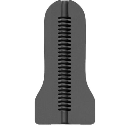 All Black - Realistischer Masturbator mit glatter Außenseite