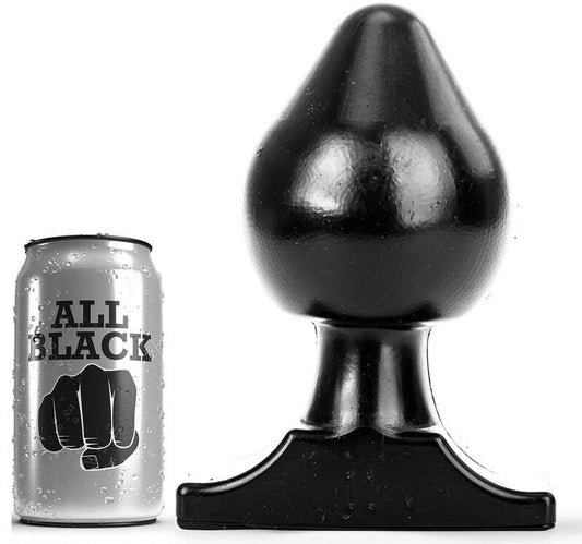 All Black - Großer flexibler Analplug