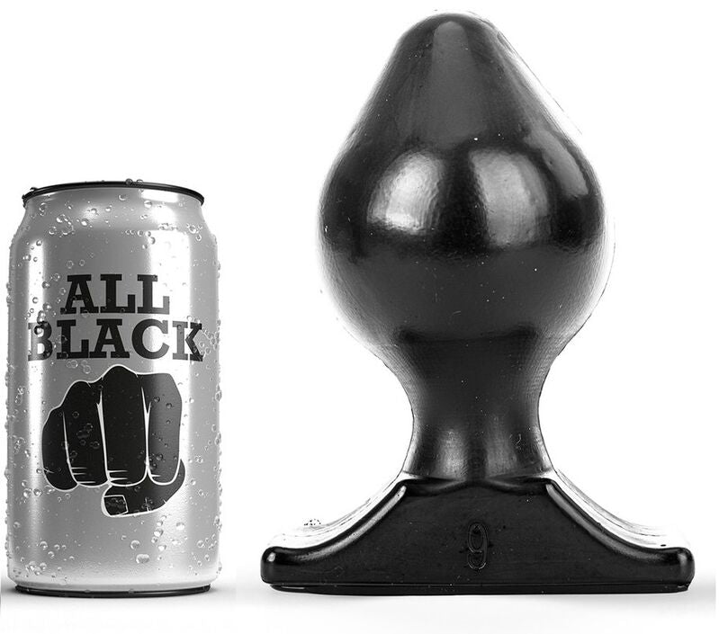 All Black - Weicher flexibler Analplug