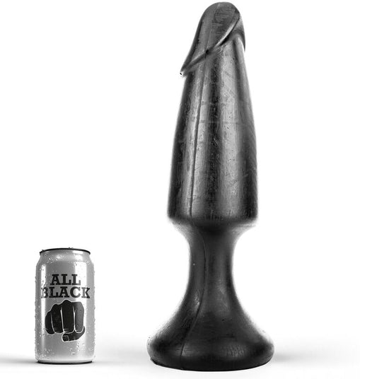 All Black - Großer realistischer Analplug
