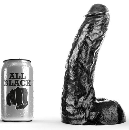 All Black - Dunkler realistischer Dildo