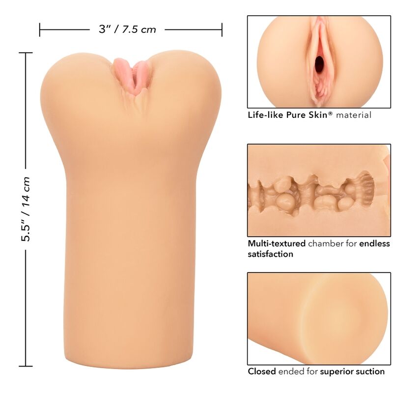 Calexotics - Grenzenlose Vulva - Masturbator mit Saugwirkung