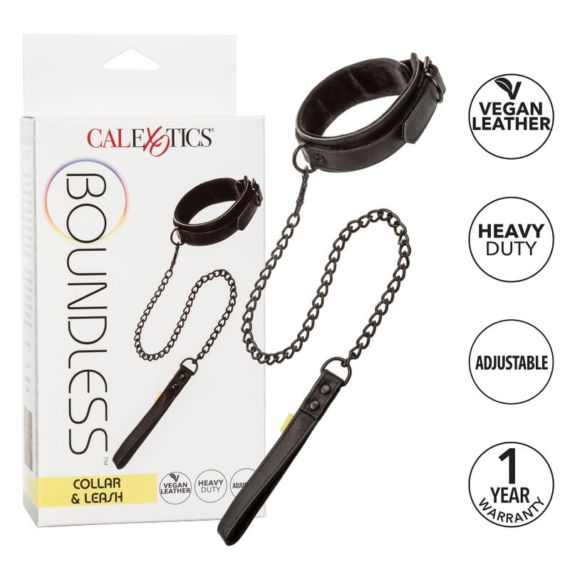 Calexotics - Halsband mit abnehmbarer Leine