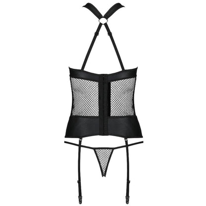 Passion - Amanda - Dessous-Korsett mit Netz