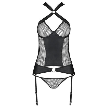 Passion - Amanda - Dessous-Korsett mit Netz