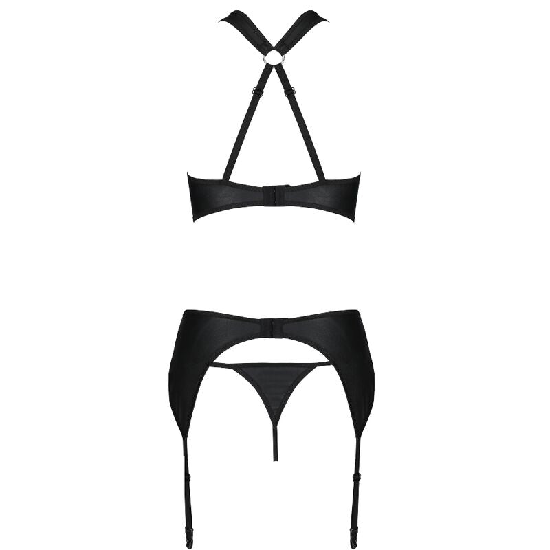Passion - Amanda - Leder-Dessous-Set
