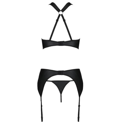 Passion - Amanda - Leder-Dessous-Set