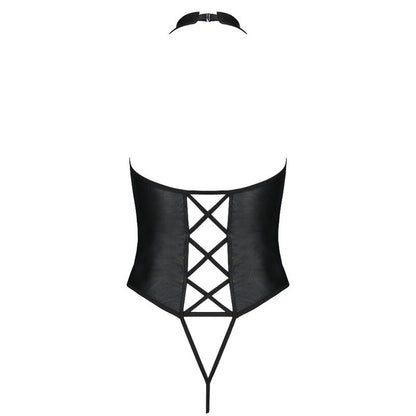Passion - Nancy - Dessous-Teddy in Lederoptik