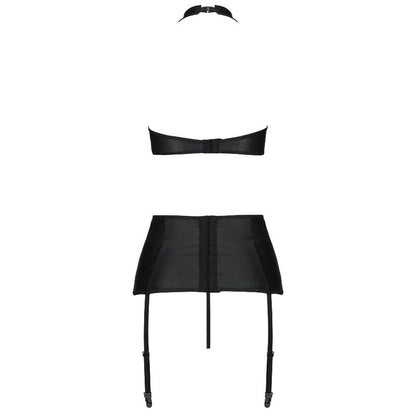 Passion - Nancy - Dessous-Teddy in Lederoptik