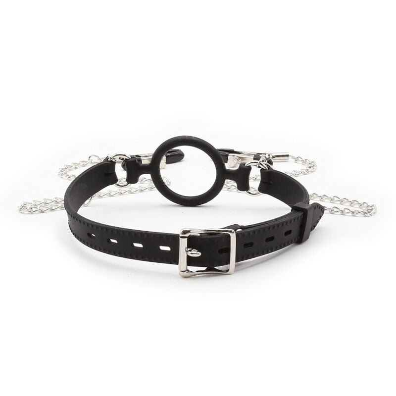 Ohmama - Ringknebel mit Ketten und Nippelklemmen