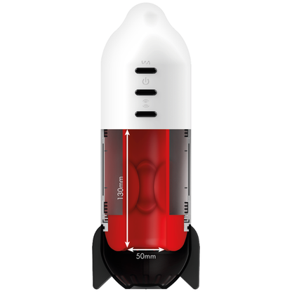 Jamyjob - Rocket - Masturbator mit Kompression und Vibration