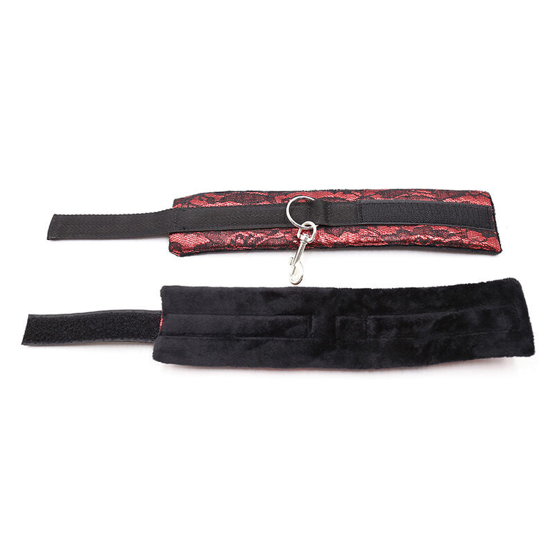 Ohmama - Handschellen aus Samt mit Nylonband