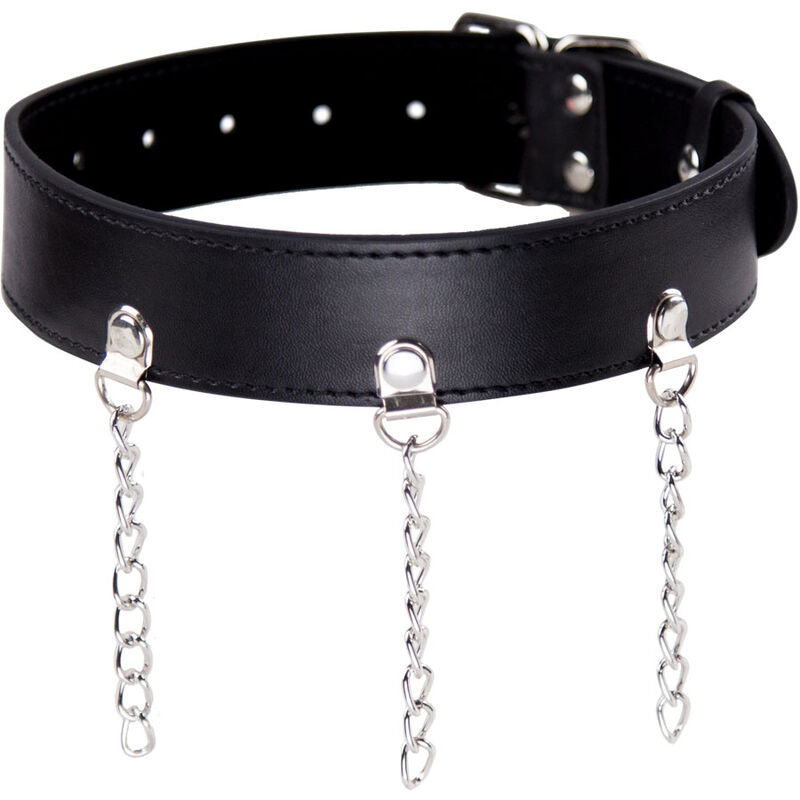 Ohmama - Halsband aus Lederimitat