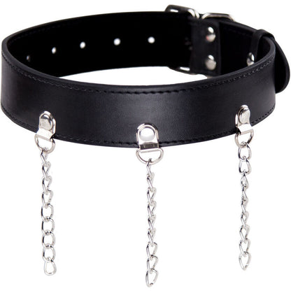 Ohmama - Halsband aus Lederimitat