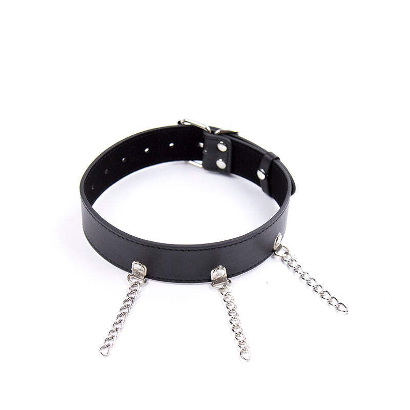 Ohmama - Halsband aus Lederimitat