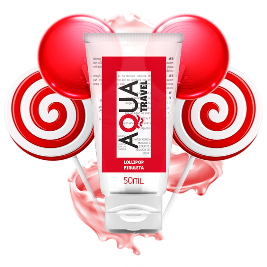 Aqua Travel - Lollipop Flavour Gleitgel auf Wasserbasis