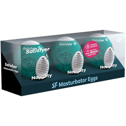 Satisfyer - 3 Masturbations-Eier - Naughty