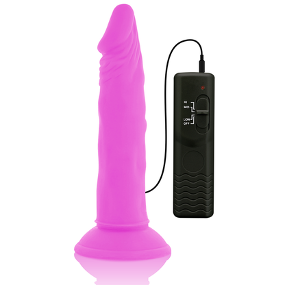Diversia - Vibro Dildo mit Saugnapf und Fernbedienung