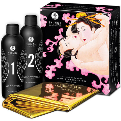 Shunga Erotic Art - Orientalisches Massagegel Erdbeere & Cava