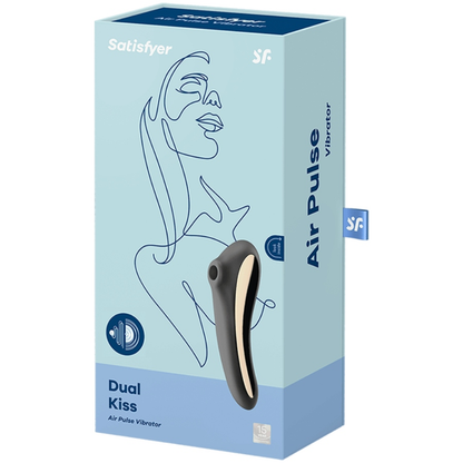Satisfyer - Dual Kiss - Air Pulse Vibrator