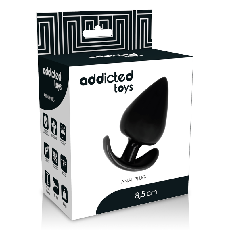 Addicted Toys - Flexibler Analplug aus hautfreundlichem TPR