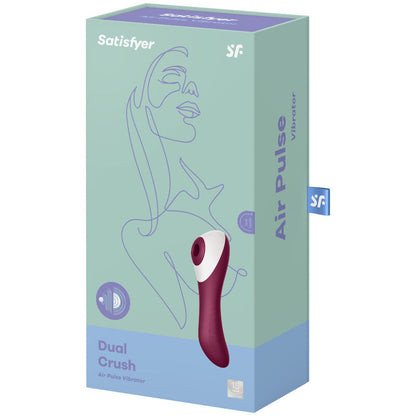 Satisfyer - Dual Crush Air Pulse - Vibrator