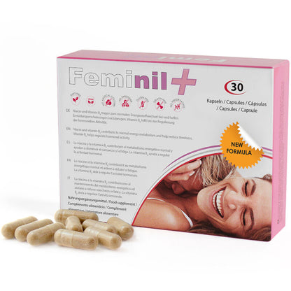500cosmetics - Feminil Plus  - Kapseln für weiblichen Libido
