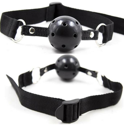 Ohmama - Atmungsaktiver Ballknebel aus Stoff