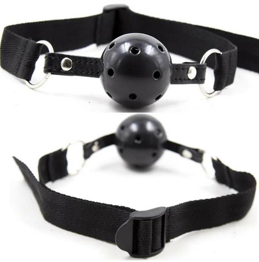 Ohmama - Atmungsaktiver Ballknebel aus Stoff