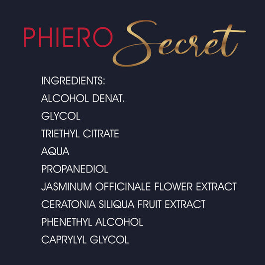 500cosmetics - Phiero Secret - Pheromon-Parfüm