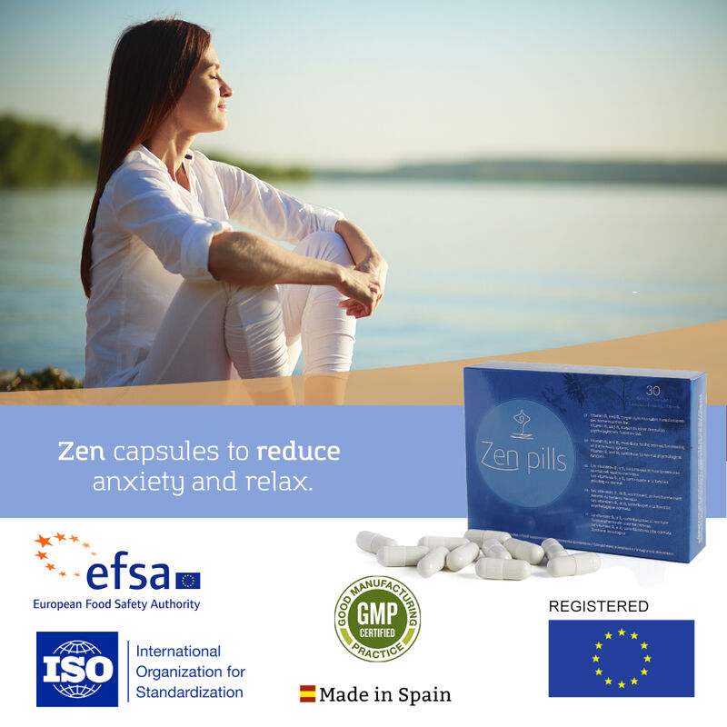 500cosmetics - Zen Pills - Kapseln zur Entspannung und Inneren Ruhe