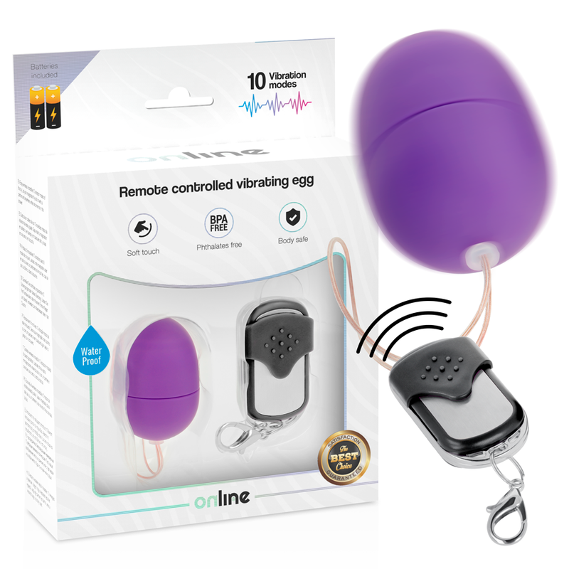 Online - Vibro-Ei mit Fernbedienung