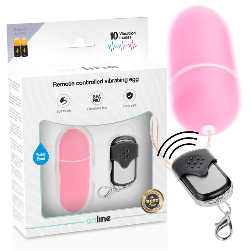 Online - Vibro-Ei mit Fernbedienung