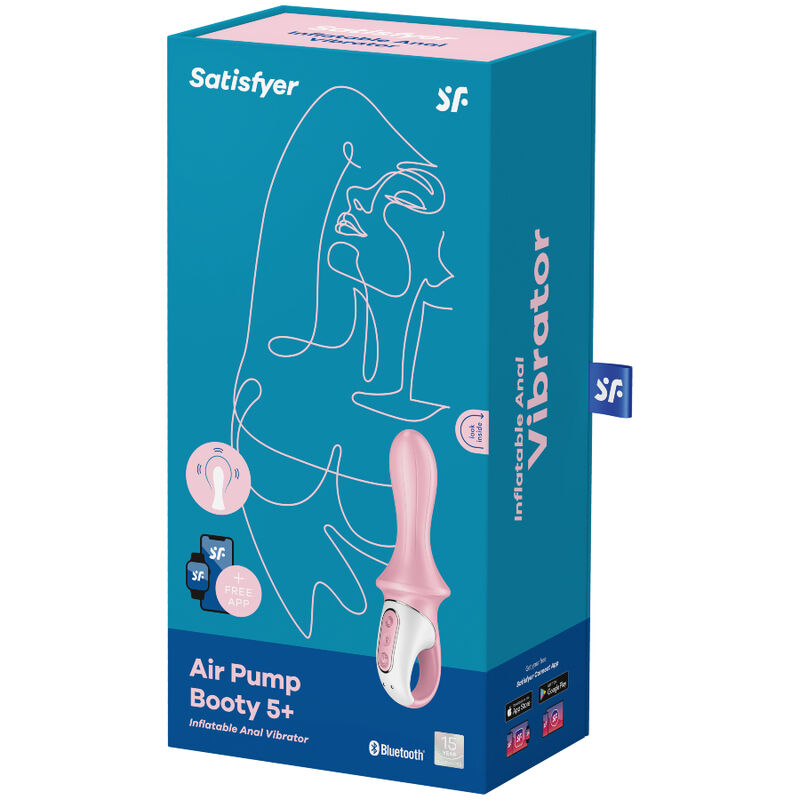 Satisfyer - Air Pump Booty 5 - Analvibrator