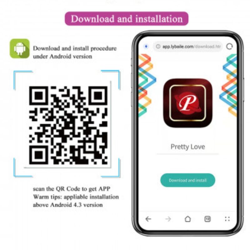 Pretty Love - Catalina - App-Vibrator Silikonvibrator
