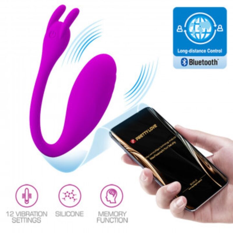 Pretty Love - Catalina - App-Vibrator Silikonvibrator