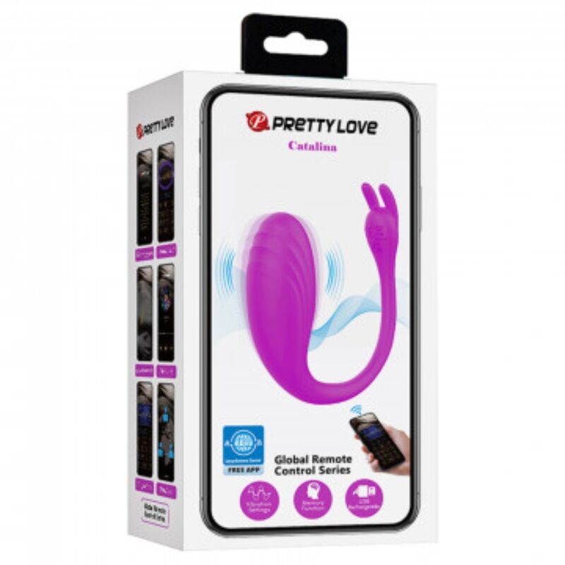 Pretty Love - Catalina - App-Vibrator Silikonvibrator
