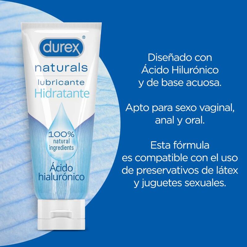 Durex - Naturals Feuchtigkeit Gleitgel