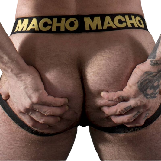 MacHo Underwear - Jock mit Macho Aufschrift