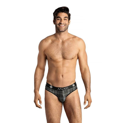 Anais Men - Balance - Herren-Slip mit Karomuster