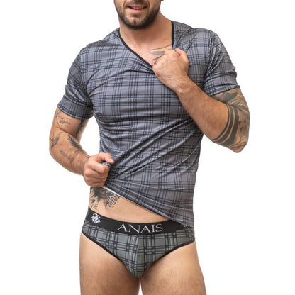 Anais Men - Balance  -  Herren-Shirt  mit Karomuster