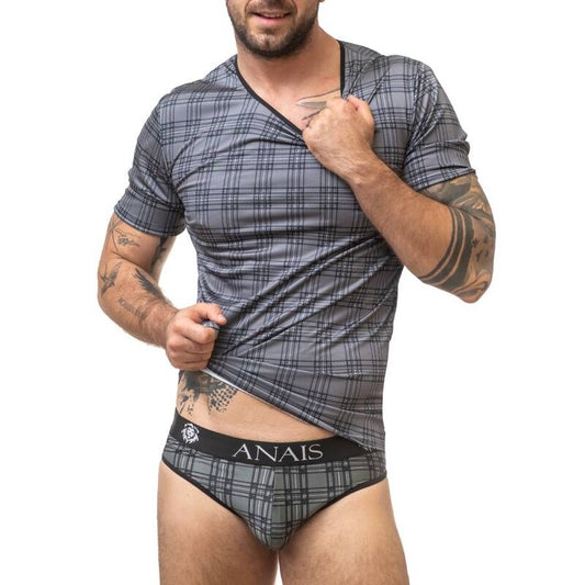 Anais Men - Balance  -  Herren-Shirt  mit Karomuster