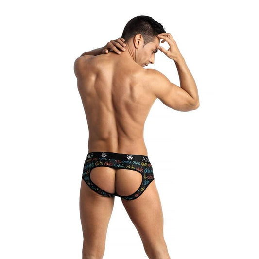 Anais Men - Benito - Herren-Jock Brief mit Fahrradmotiven