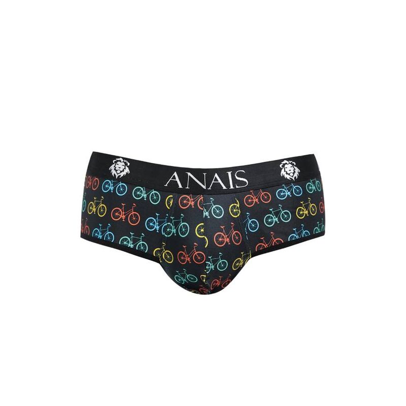Anais Men - Benito - Herren-Jock Brief mit Fahrradmotiven