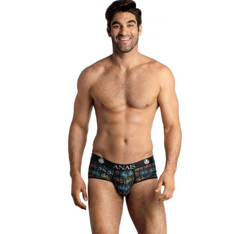 Anais Men - Benito - Herren-Shorty Brief mit Fahrradmotiven
