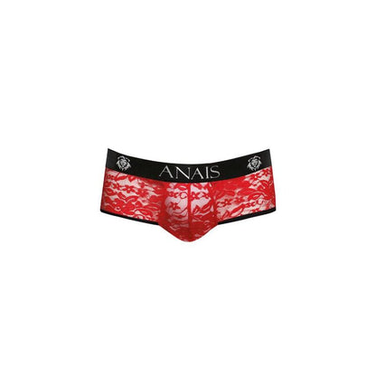 Anais Men - Brave - Herren-Jock Brief mit roter floraler Spitze