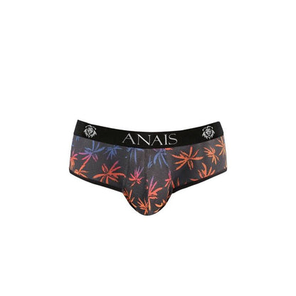 Anais Men - Chill - Herren-Jock Brief mit Blattmuster